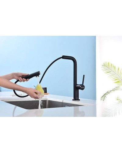 Смеситель для кухни Paulmark Neo Ne214419-401 Антрацит