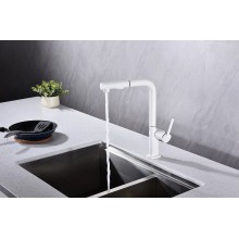 Смеситель для кухни Paulmark Neo Ne214419-431 Белый матовый