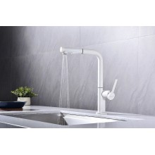 Смеситель для кухни Paulmark Neo Ne214419-431 Белый матовый