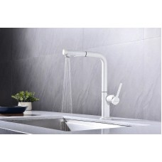 Смеситель для кухни Paulmark Neo Ne214419-431 Белый матовый