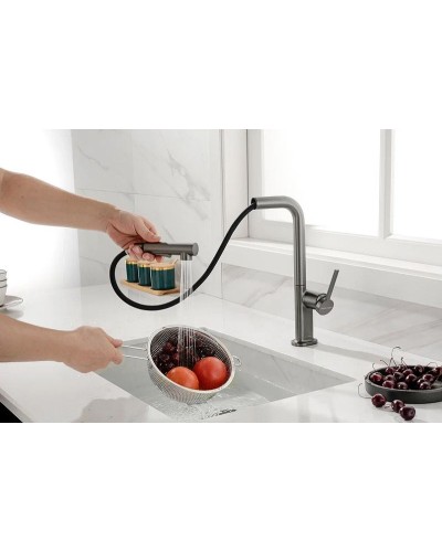 Смеситель для кухни Paulmark Neo Ne214419-B Беретта