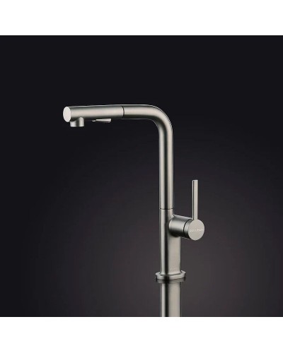 Смеситель для кухни Paulmark Neo Ne214419-Ni Никель