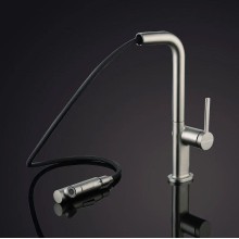 Смеситель для кухни Paulmark Neo Ne214419-Ni Никель