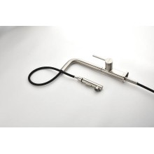 Смеситель для кухни Paulmark Neo Ne214419-Ni Никель