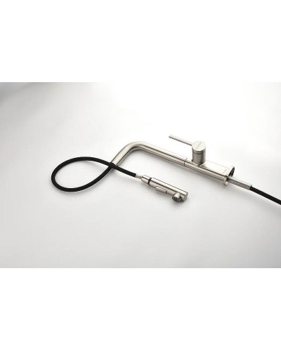 Смеситель для кухни Paulmark Neo Ne214419-Ni Никель