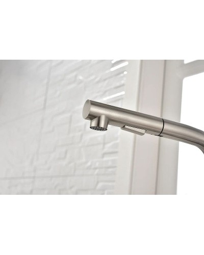 Смеситель для кухни Paulmark Neo Ne214419-Ni Никель