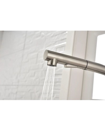 Смеситель для кухни Paulmark Neo Ne214419-Ni Никель