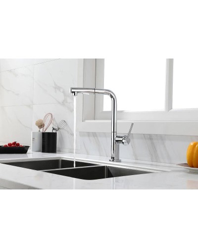 Смеситель для кухни Paulmark Neo Ne214419-CR Хром