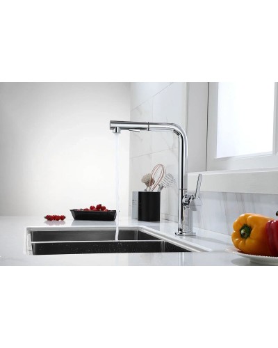 Смеситель для кухни Paulmark Neo Ne214419-CR Хром