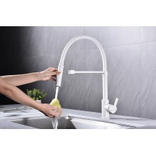 Смеситель для кухни Paulmark Halt Ha214021-431 Белый матовый