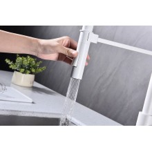 Смеситель для кухни Paulmark Halt Ha214021-431 Белый матовый