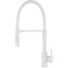 Смеситель для кухни Paulmark Halt Ha214021-431 Белый матовый