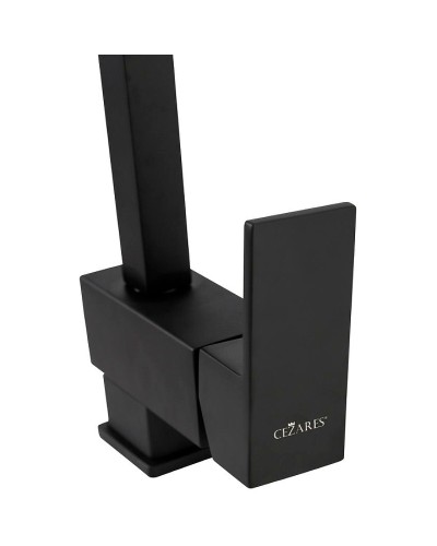 Смеситель для раковины Cezares Unika UNIKA-LSM1-A-NOP-W0 Черный матовый