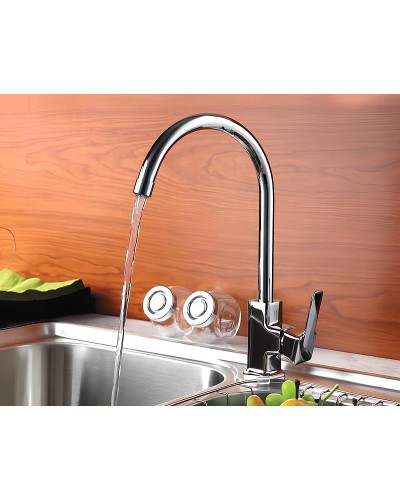 Смеситель для кухни Lemark Basis LM3605C Хром