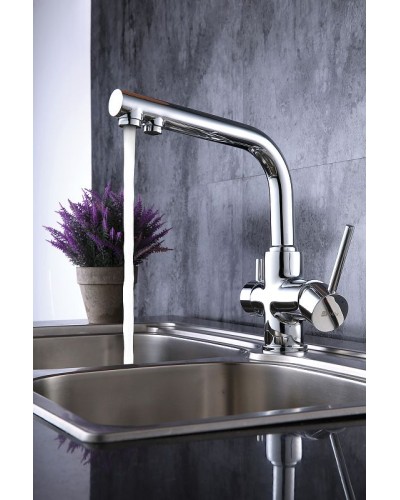 Смеситель для кухни Lemark Comfort LM3061C Хром