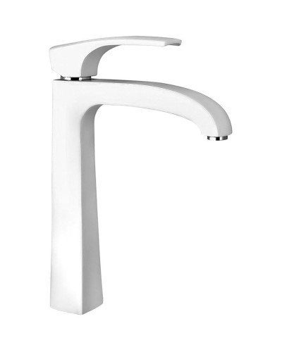 Смеситель для раковины Paini Lady 89BY211LLLSSR Белый матовый Хром