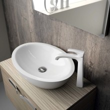 Смеситель для раковины Paini Lady 89BY211LLLSSR Белый матовый Хром