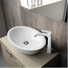 Смеситель для раковины Paini Lady 89BY211LLLSSR Белый матовый Хром