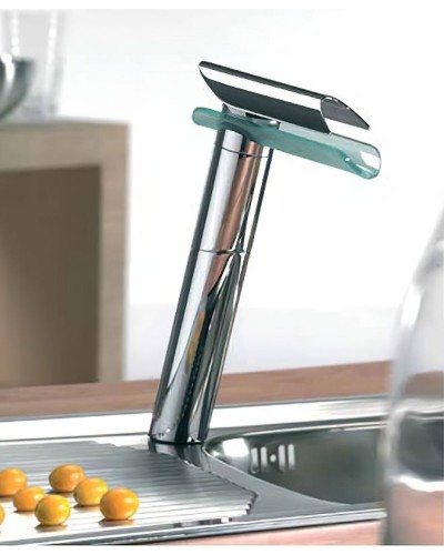 Смеситель для кухни Paini Morgana 73CR579VRKM Хром Стекло