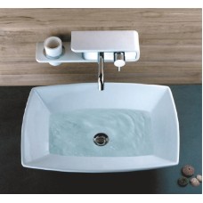 Смеситель для раковины Paini Pad PDCR208B0 Хром Белый