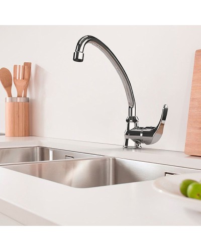 Смеситель для кухни Paini Jolly 69CR592ZLMKM Хром