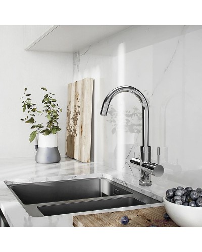 Смеситель для кухни Paini Cox 78CR6433VL2KM Хром