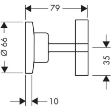 Запорный вентиль Axor Citterio 39965000