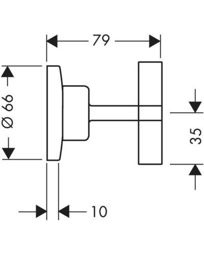 Запорный вентиль Axor Citterio 39965000