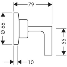 Запорный вентиль Axor Citterio 39960000