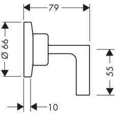 Запорный вентиль Axor Citterio 39960000