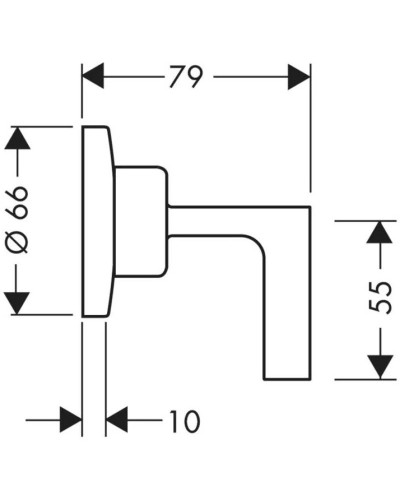 Запорный вентиль Axor Citterio 39960000