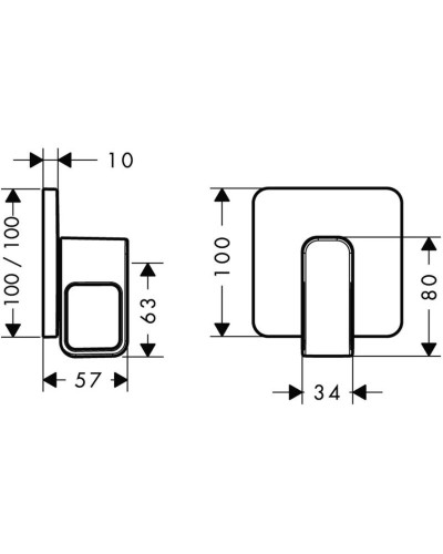 Запорный вентиль Axor Urquiola 11960000