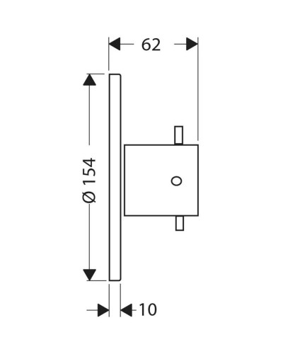 Запорный вентиль Axor Starck 10970000