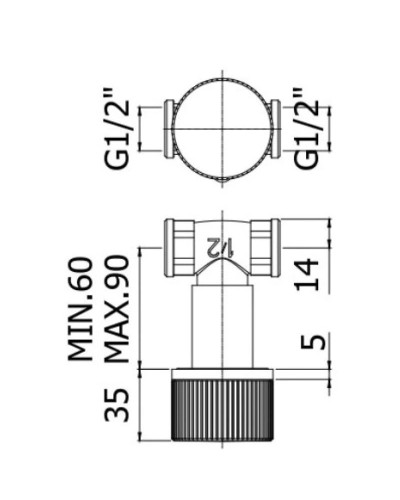 Запорный вентиль Paffoni Joker JO004CR