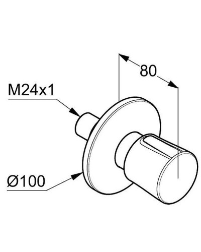 Переключатель потоков Kludi Balance 528460575 Хром