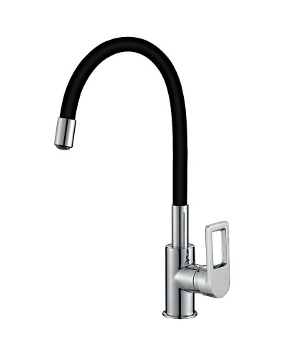 Смеситель для кухни Rossinka Z35-35U-Black Черный Хром