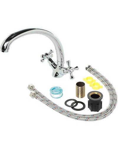 Смеситель для кухни Orange Classic Pro M72-002cr Хром