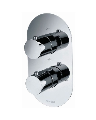 Смеситель для душа WasserKRAFT Berkel 4844 с термостатом Хром