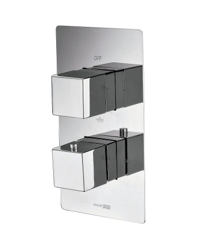 Смеситель для душа WasserKRAFT Alme 1544 с термостатом Хром