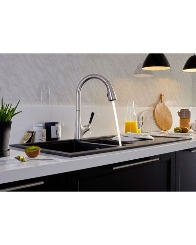 Смеситель для кухни Jacob Delafon Malleco E562-VS Матовая сталь