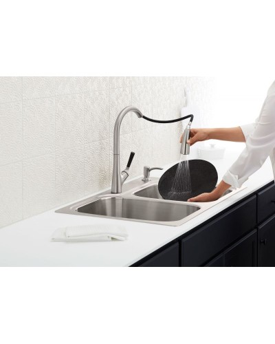 Смеситель для кухни Jacob Delafon Malleco E562-VS Матовая сталь