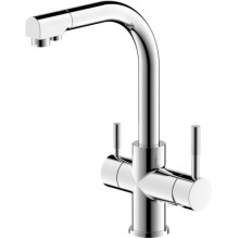 Смеситель для кухни Bravat Palace F729261CP-RUS Хром