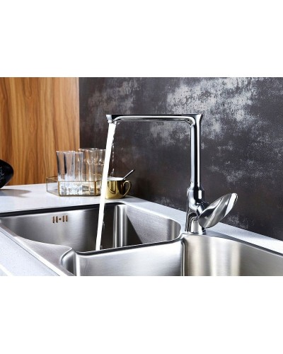 Смеситель для кухни Lemark Nero LM0205C Хром