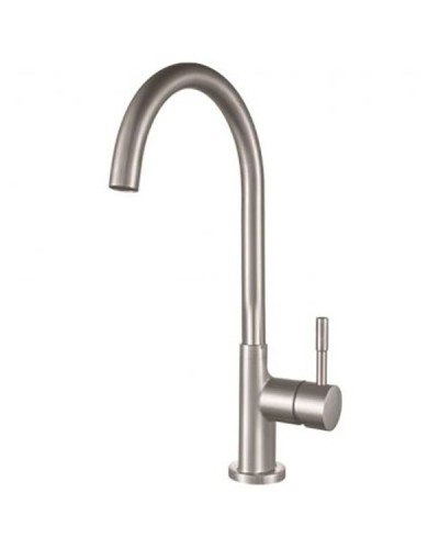 Смеситель для кухни Aquanet Steel AF210-41S Сатин