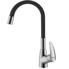 Смеситель для кухни Lemark Linara LM0415C-Black Хром Черный