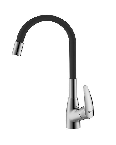 Смеситель для кухни Lemark Linara LM0415C-Black Хром Черный