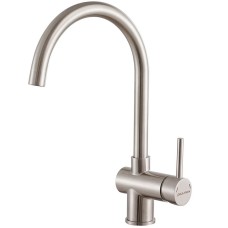 Смеситель для кухни Paulmark Bend Be212066-SS Нержавеющая сталь