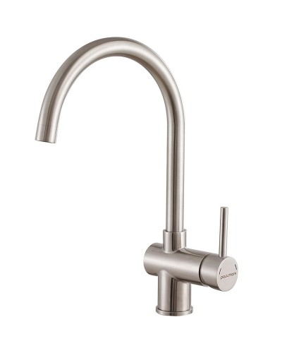 Смеситель для кухни Paulmark Bend Be212066-SS Нержавеющая сталь