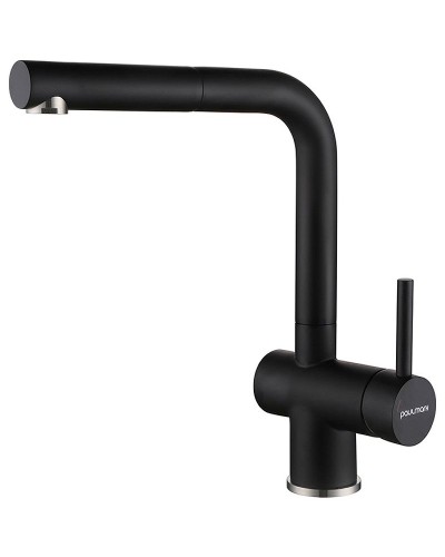 Смеситель для кухни Paulmark Dosse Do214418-401 Антрацит