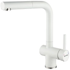 Смеситель для кухни Paulmark Dosse Do214418-431 Белый матовый